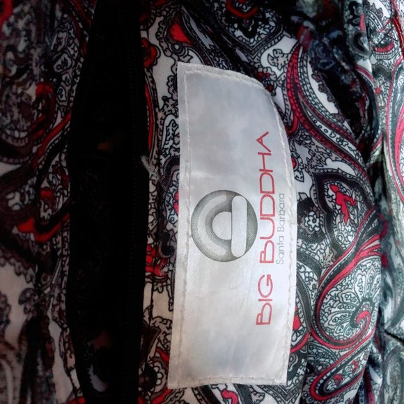 Big Buddha Bag - Maroon Patent Leather - Picture 7 of 7